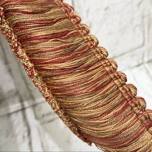 Vintage Looped Fringe Conso 1 3/4” Trim Sun Valley Barnacle Color 25yds